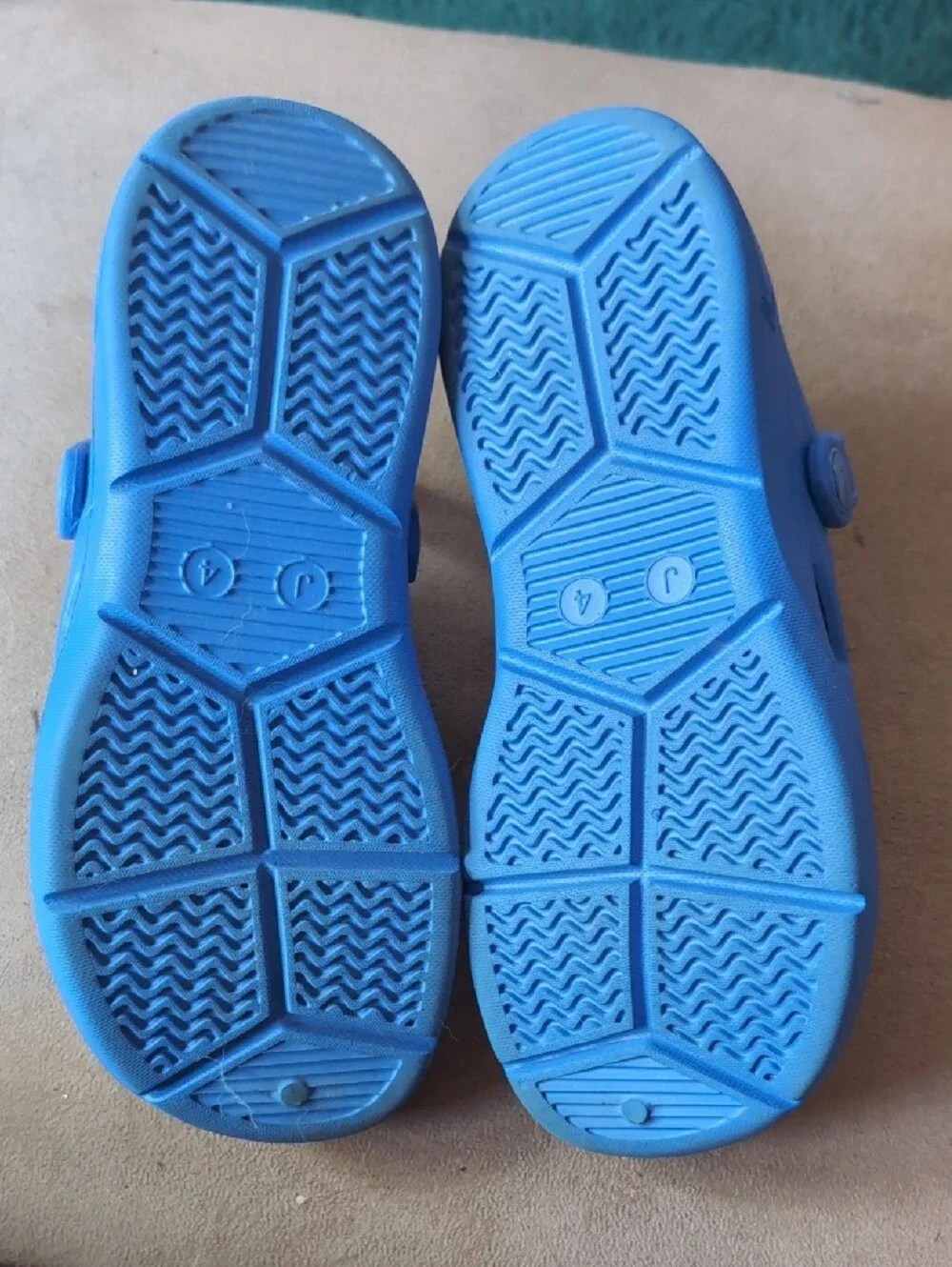 Kids Blue Slip-On Clog Shoes